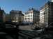  la place de l'Odéon, en forme de demi-lune